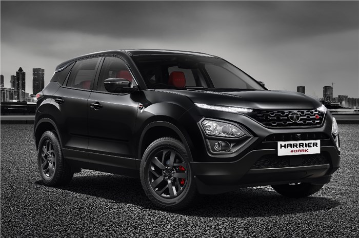 Tata Harrier Red Dark edition variant details out