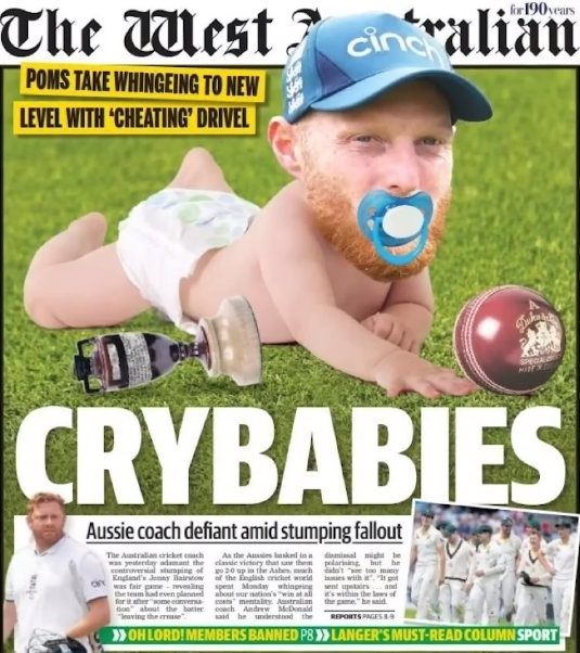 ‘When did I…’: Ben Stokes’ staggering reply to Australia newspaper’s ‘crybabies’ jibe for remark on Bairstow dismissal