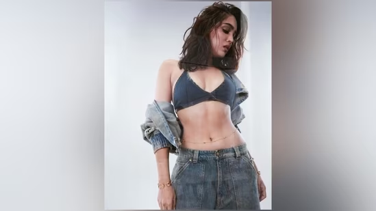 Sharvari Wagh gives denim on denim trend a sultry twist in new photoshoot. Fan says ‘Serving and how’