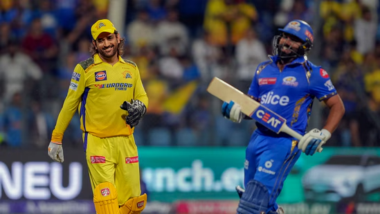 MS Dhoni’s king-size gesture for Rohit Sharma after MI star’s valiant century can’t prevent defeat to CSK