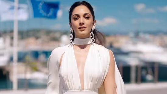 Kiara Advani looks beautiful in a thigh-high slit outfit in first look from Cannes