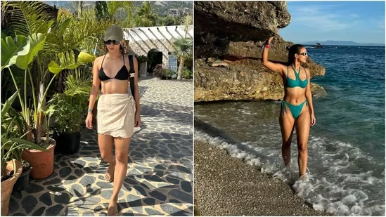 Triptii Dimri’s beach looks featuring bikinis, mini skirts should inspire your next vacation wardrobe