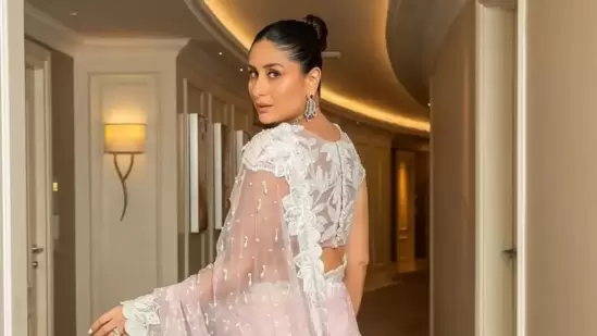 Kareena Kapoor dazzles at Abu Dhabi event in beautiful saree and diamonds