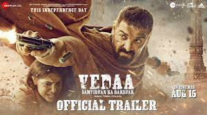 Vedaa – Official Trailer | John Abraham | Sharvari | Abhishek B | Nikkhil A | In Cinemas 15th Aug