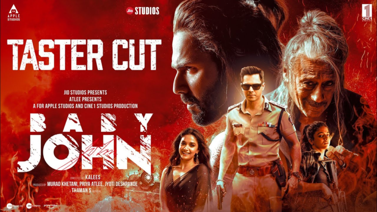 Baby John – Taster Cut | Atlee | Varun Dhawan, Keerthy Suresh, Wamiqa G, Jackie Shroff | 25th Dec